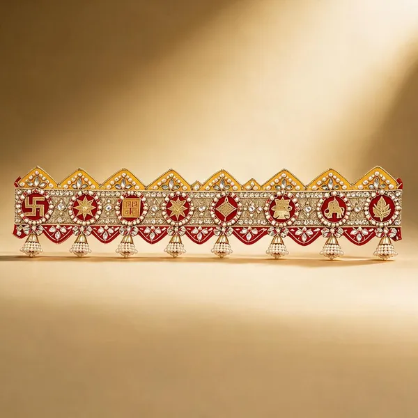 Embroidery_Stone_Pearl_Festive_Shubh_Lakshmi_Toran