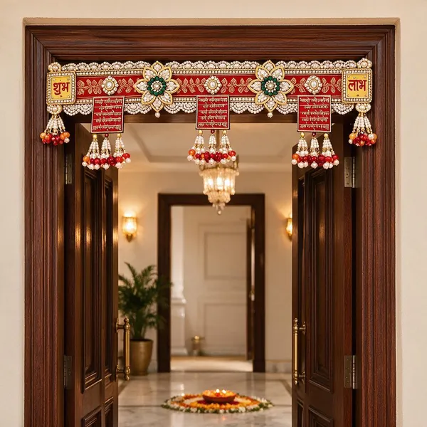 Artificial_Flowers_Crystal_Festive_Shubh_Labh_Floral_Toran