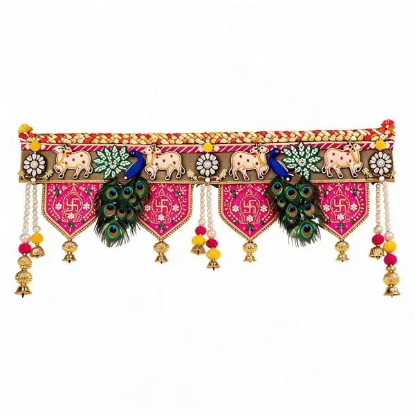 Embroidery_Beads_Pearls_Festive_Mayur_Kamadhenu_Peacock_Feather_Toran