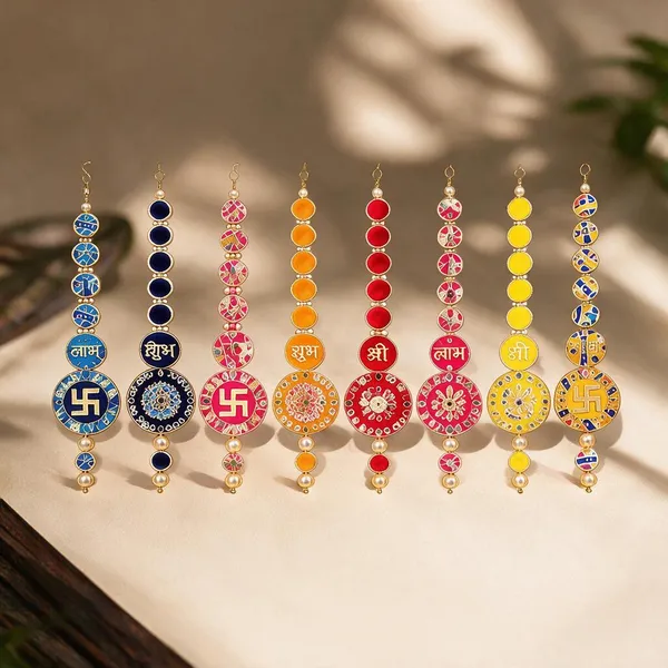 Embroidery_Pearl_Beads_Festive_Shubh_Labh_Rangoli_Medallion_Toran