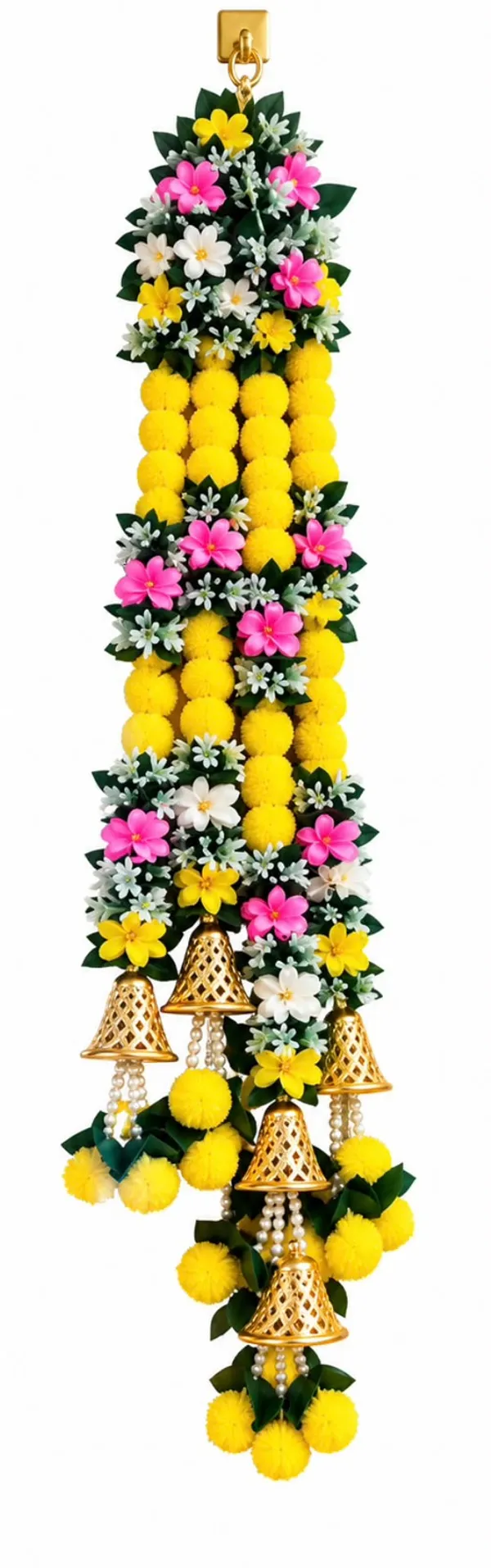 Premium_Floral_Bell_Door_Hanging_|_Artificial_Marigold_Festival_Toran_with_Golden_Bells