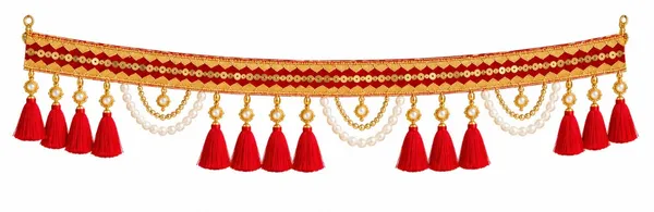 Luxury_Red_Pearl_Tassel_Door_Toran_with_Golden_Beads_|_Premium_Bandhanwar