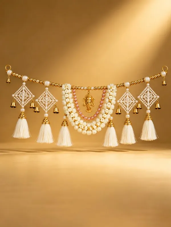 Handcrafted_Ganesh_Pearl_Tassel_Door_Toran_with_Golden_Bells_|_Premium_Bandhanwar