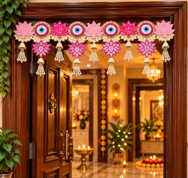 Pink_Lotus_Evil_Eye_Premium_Diwali_Toran_–_Handcrafted_Door_Hanging