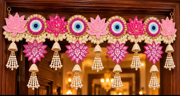 Pink_Lotus_Evil_Eye_Premium_Diwali_Toran_–_Handcrafted_Door_Hanging