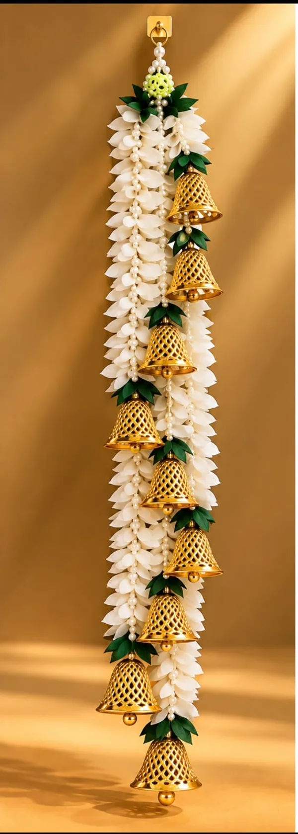 Premium_White_Jasmine_Bell_Door_Hanging_|_Artificial_Mogra_Toran_with_Golden_Bells