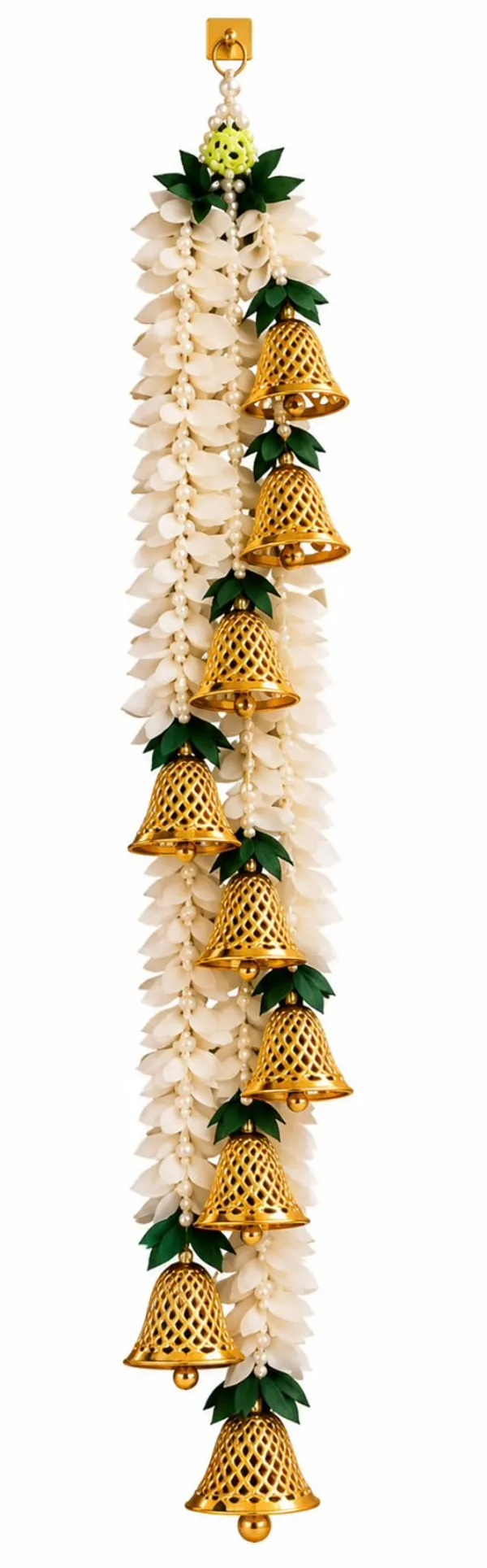 Premium_White_Jasmine_Bell_Door_Hanging_|_Artificial_Mogra_Toran_with_Golden_Bells