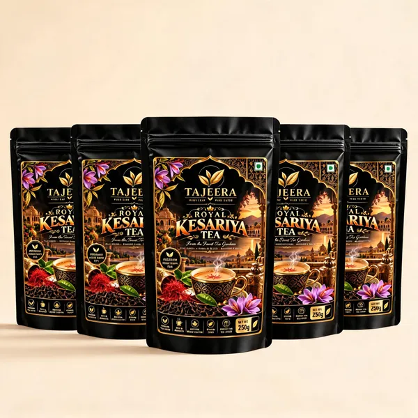 Tajeera_Royal_Kesariya_Saffron_Black_Tea_250G_-_Pack_of_5