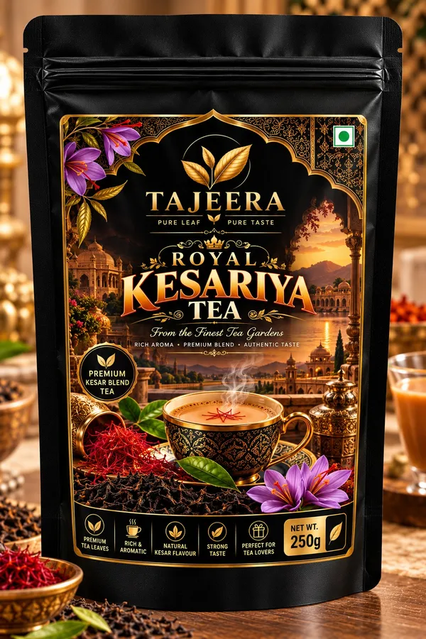 Tajeera_Royal_Kesariya_Saffron_Black_Tea_250G_-_Pack_of_5