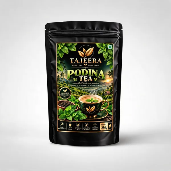 Tajeera_Podina_Mint_Black_Tea_250G
