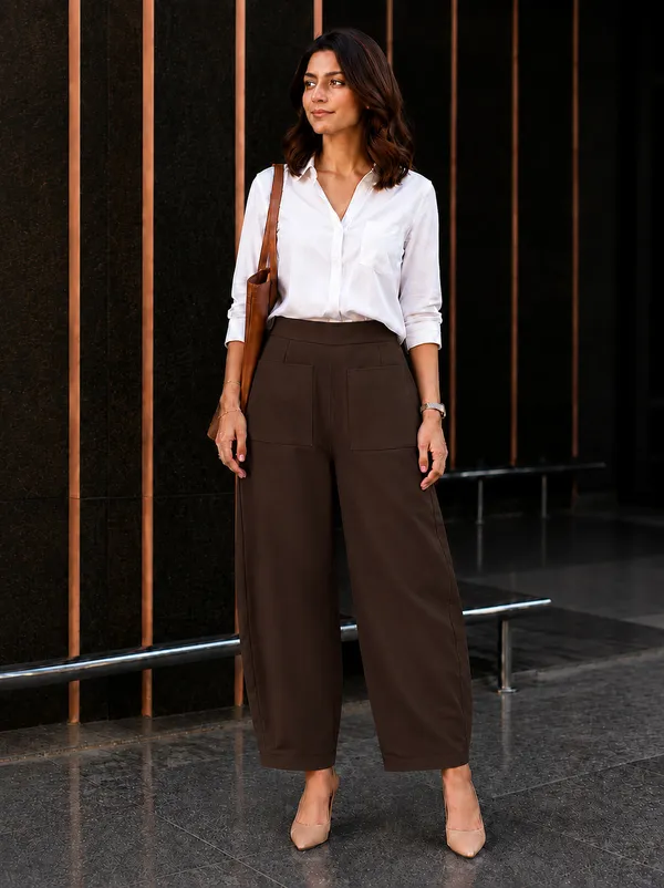 Women_Cotton_Afghani_Style_Barrel_Pants_Dark_Brown