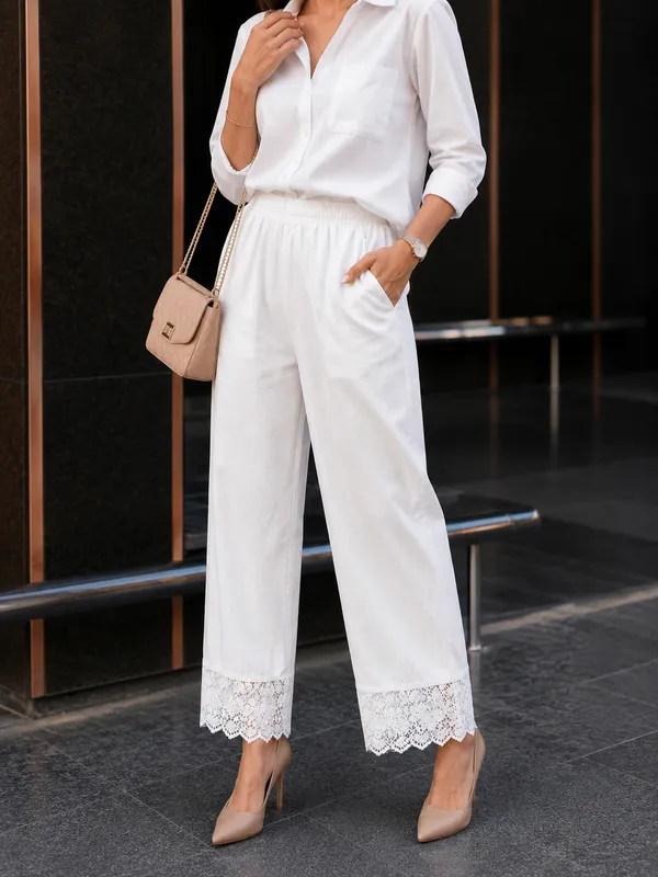 Women_Rayon_Cotton_White_Lace_Palazzo_Pants_White