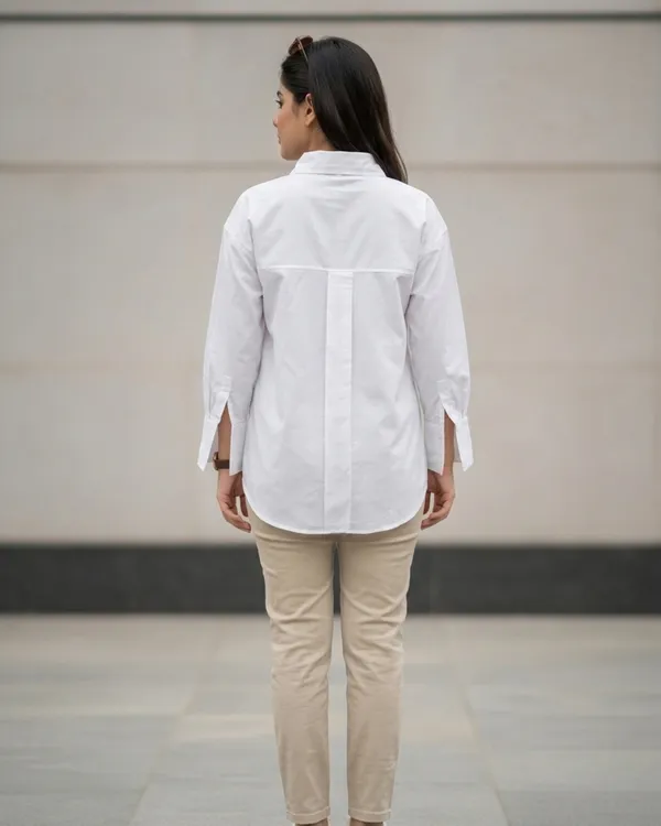 Women_Cotton_Oversized_Shirt_White