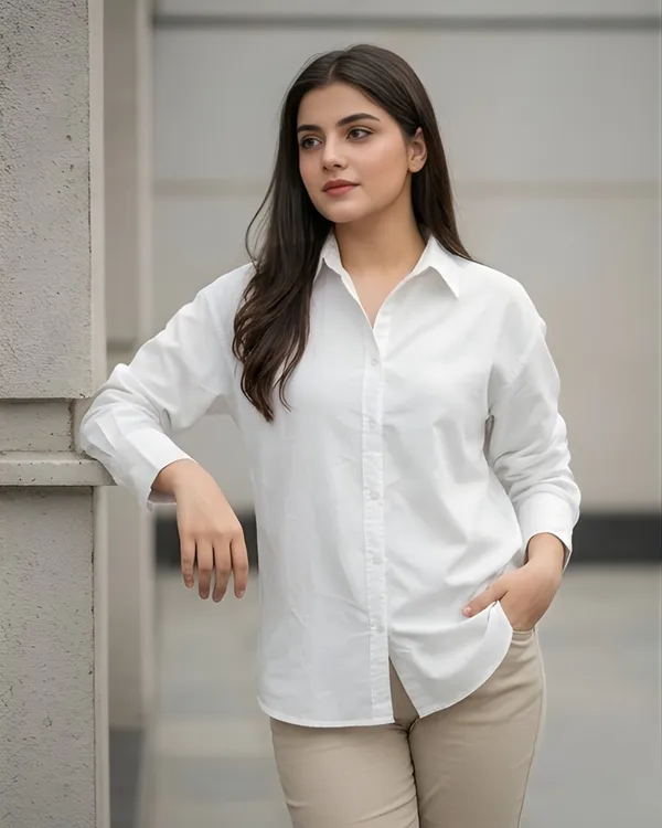 Women_Cotton_Oversized_Shirt_White
