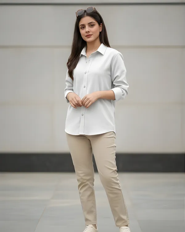 Women_Cotton_Oversized_Shirt_White