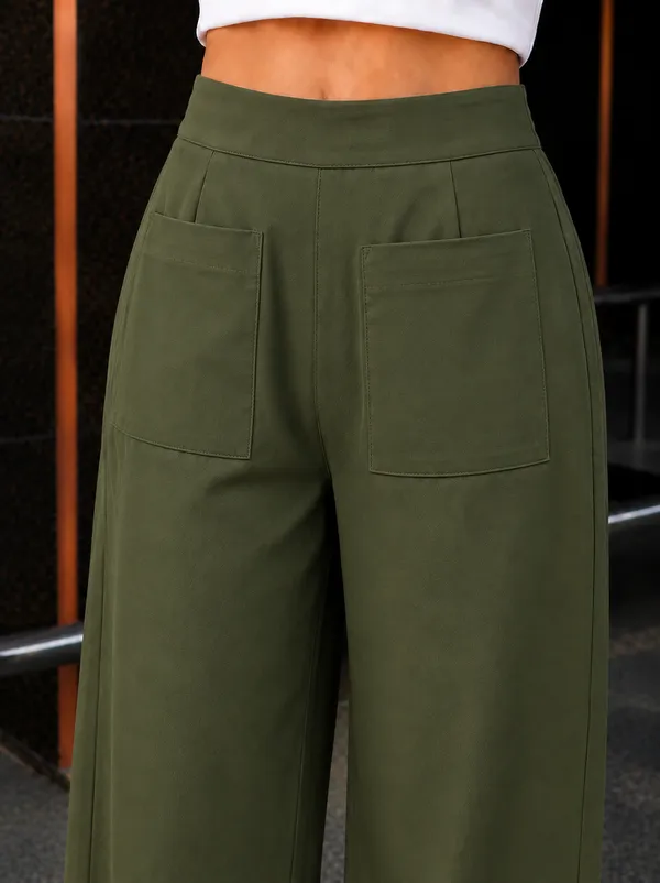 Women_Cotton_Afghani_Style_Barrel_Pants_Olive_Green
