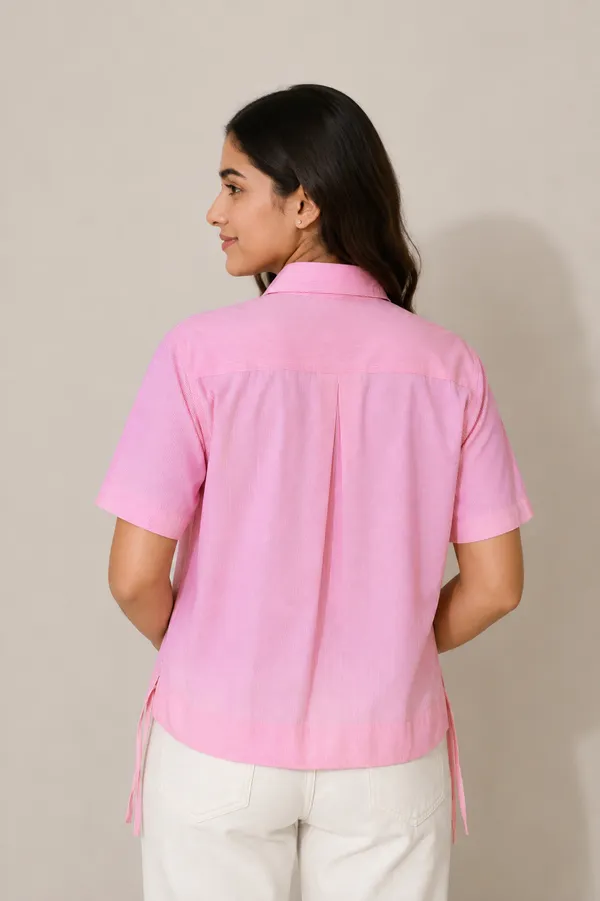 Womens_Pink_Striped_Crop_Shirt_In_Cotton__Fabric_Pink