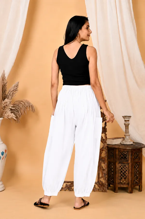 Premium_Pure_Cotton_Bubble_Fit_Women_Pants_White