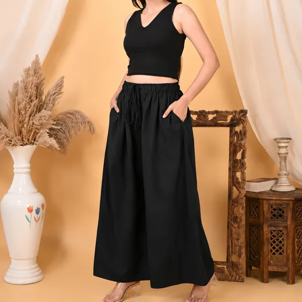 Casual_Straight_Wide_Leg_Pant_Navy_Blue