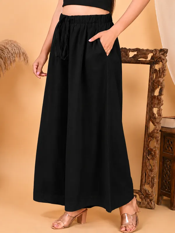 Casual_Straight_Wide_Leg_Pant_Black