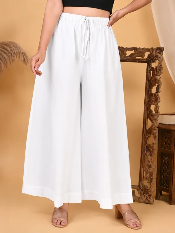 Casual_Straight_Wide_Leg_Pant_White