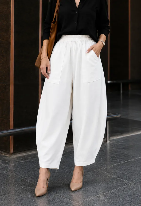 Women_Cotton_Balloon_Fit_Pants_White