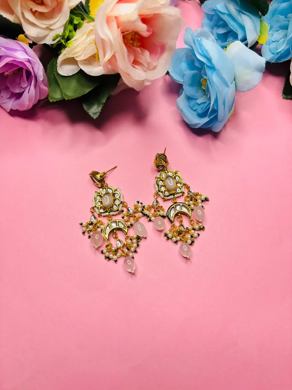 Gold_Tone_Kundan_Jhumka_Earrings_For_Women