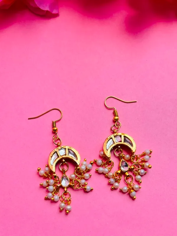 Gold_Tone_Pearl_Drop_Earrings_For_Women