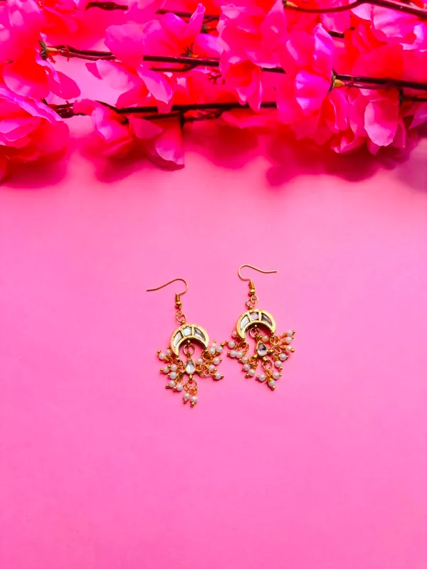 Gold_Tone_Pearl_Drop_Earrings_For_Women