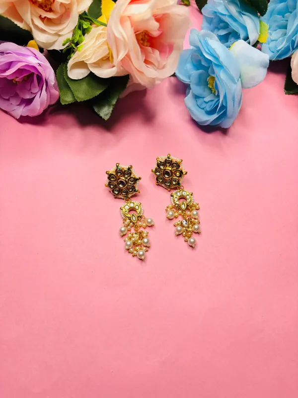 The_Meera_Floral_Kundan_Drop_Earrings