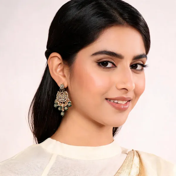 Handcrafted_White_Meenakari_And_Kundan_Chandbali_Earrings