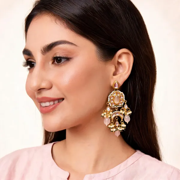 White_Kundan_Chandbali_Earrings