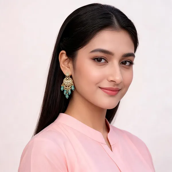 Handcrafted_White_Meenakari_And_Kundan_Chandbali_Earrings