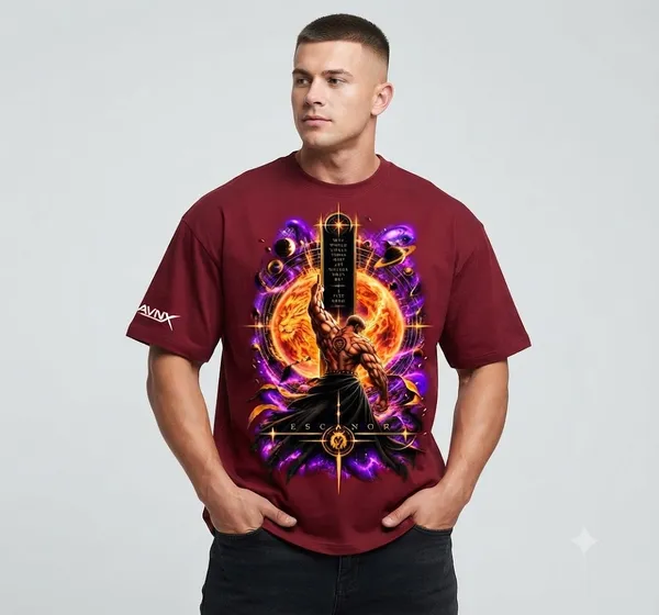 Maroon_Graphic_Regular_T-Shirt_Unisex