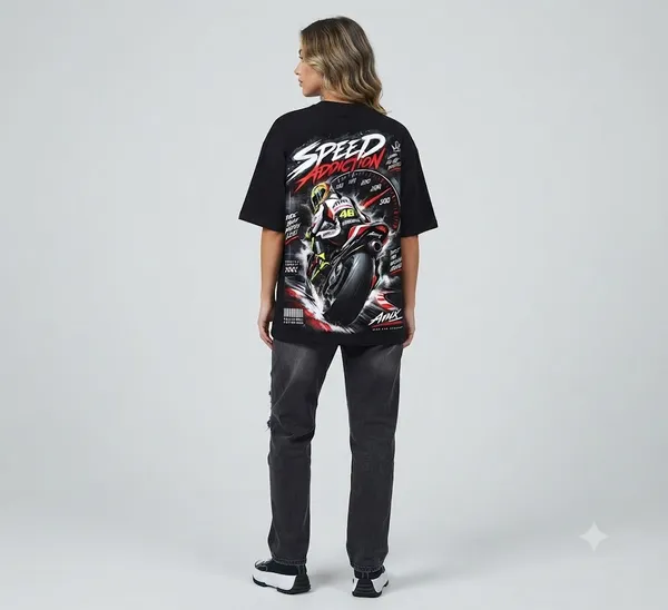 Black_Speed_Addiction_Oversized_T-Shirt_Unisex