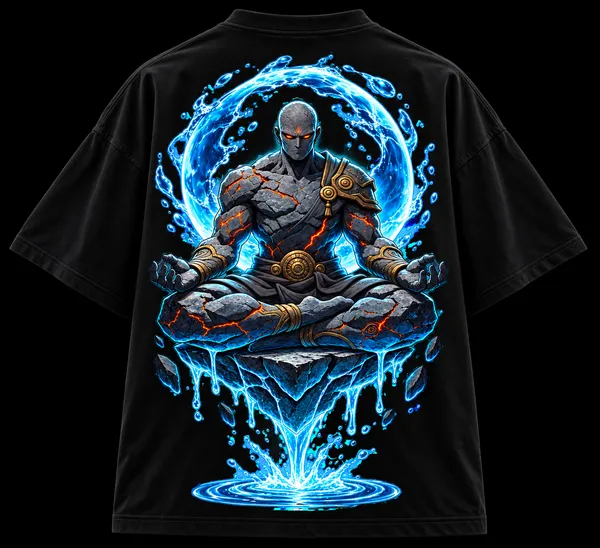 Black_Elemental_Monk_Oversized_T-Shirt_Unisex