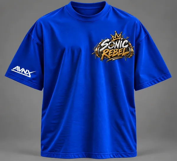 Royal_Blue_Sonic_Rebel_Oversized_T-Shirt_Unisex