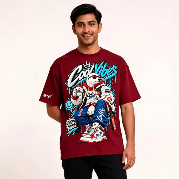 Burgundy_Graphic_Print_T-Shirt_Unisex