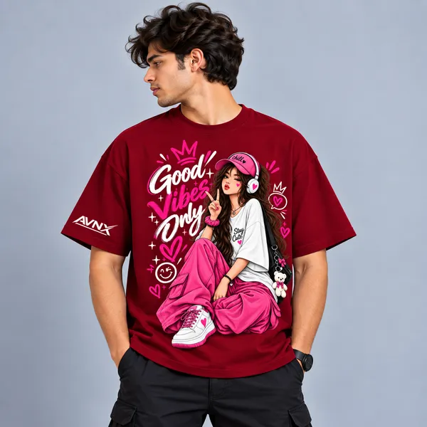 Maroon_Graphic_Print_T-Shirt_Unisex