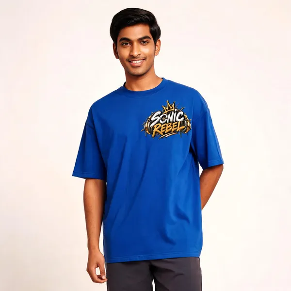 Royal_Blue_Sonic_Rebel_Oversized_T-Shirt_Unisex