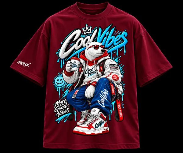 Burgundy_Graphic_Print_T-Shirt_Unisex