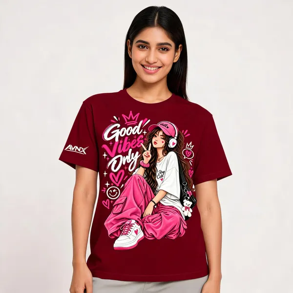 Maroon_Graphic_Print_T-Shirt_Unisex