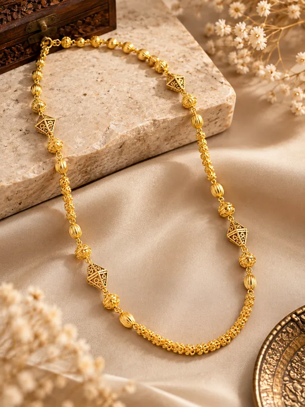 Gold-Toned_Intricate_Long_Necklace_for_Women