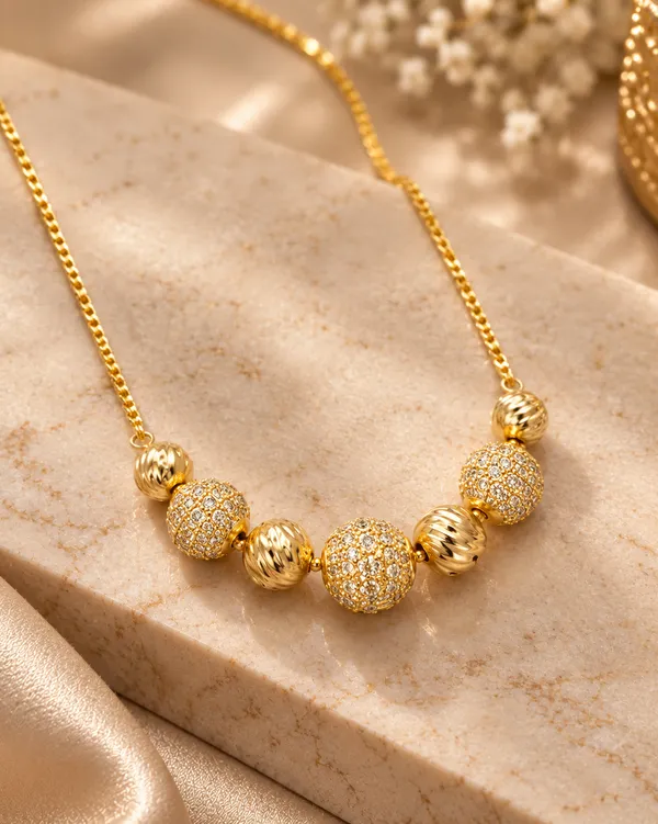 Gold-Tone_Beaded_Necklace_for_Women