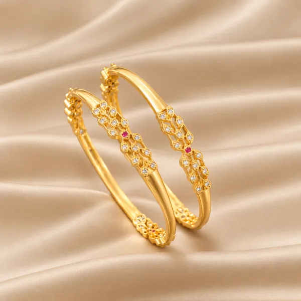 Gold-Tone_Stone_Studded_Bangles_For_Women