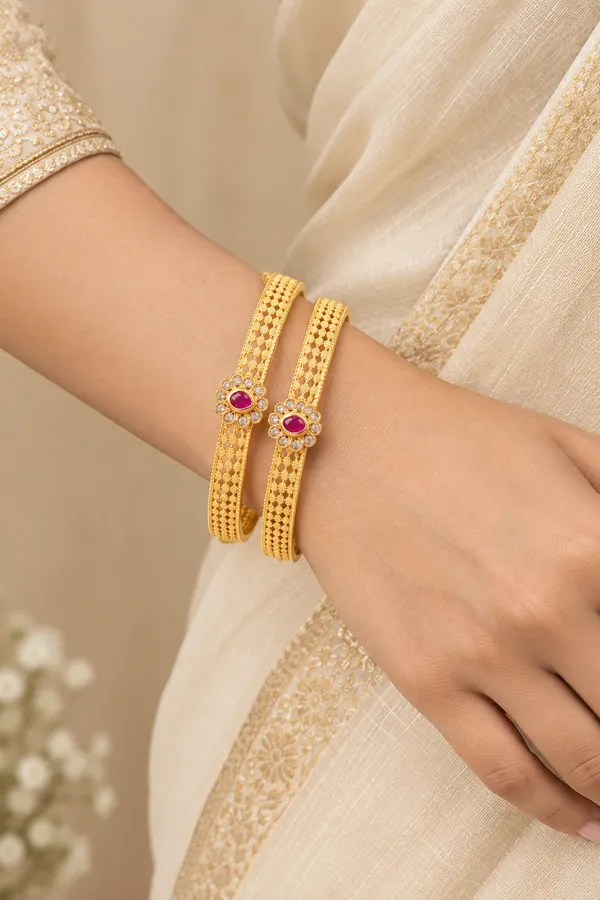 Gold_Tone_Embellished_Pair_Bangles_for_Women