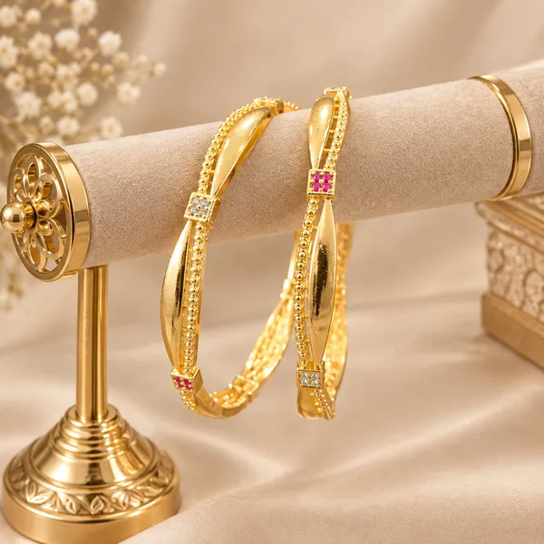 Gold_Tone_Stone_Studded_Bangles_For_Women
