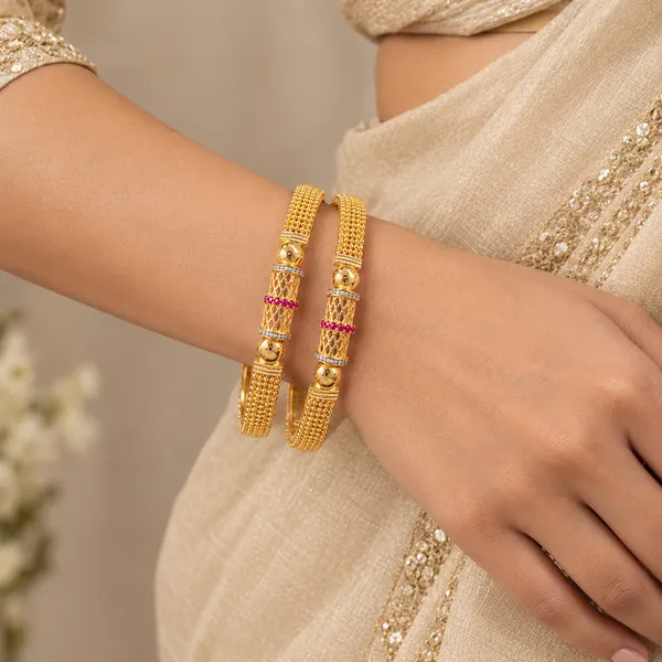 Gold_Tone_Embellished_Bangles_For_Women