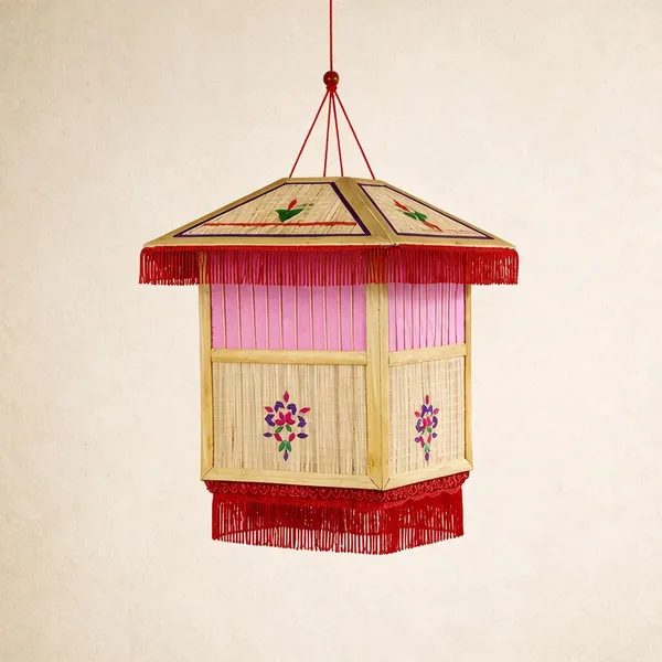 Bamboo_Diwali_Hanging_Lantern_-_Pink_-_97021