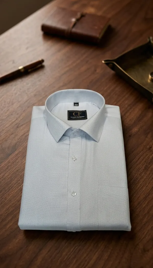 18_Cf_Dobby_Solid_Light_Blue_Slim_Fit_Shirt